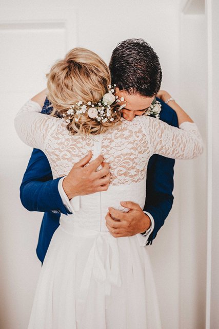 First Look am Hochzeitstag